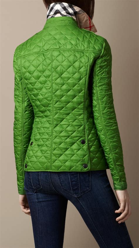 green burberry plaid jacket|Burberry python jacket cropped sale.